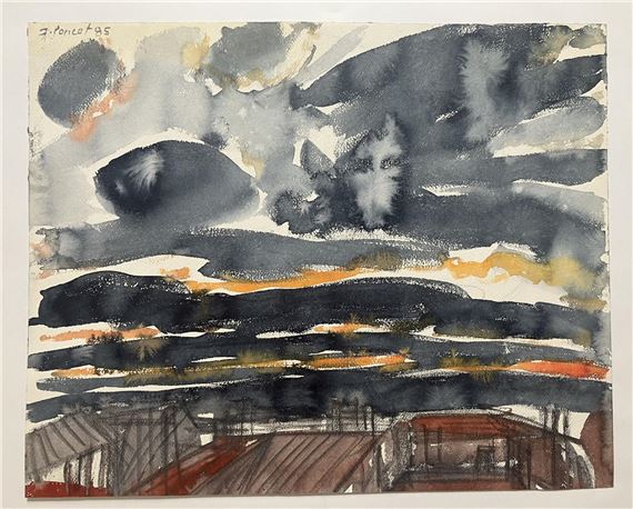 Ciel d'orage -  Canson