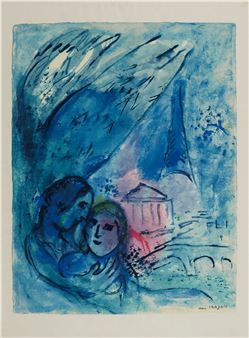 Le couple - Marc Chagall