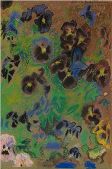 Les fleurs sauvages - Charles L'Eplattenier
