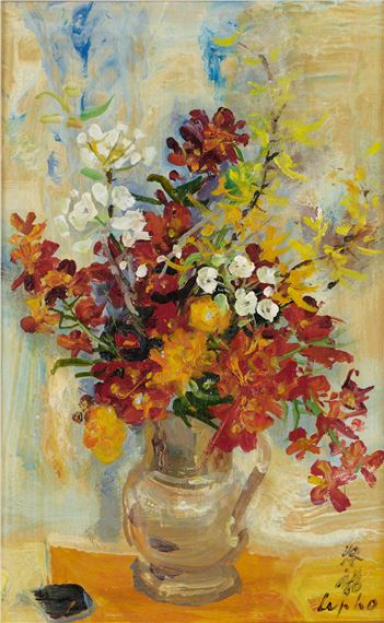 Les Giroflées by Lê Phổ, circa 1960s