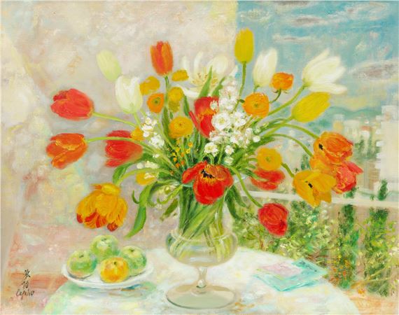 Les Tulipes by Lê Phổ, 1978