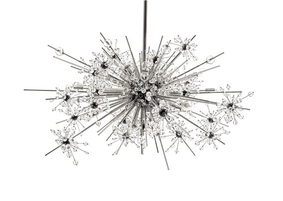 26 light 'Metropolitan Opera Auditorium' starburst chandelier - Hans Harald Rath
