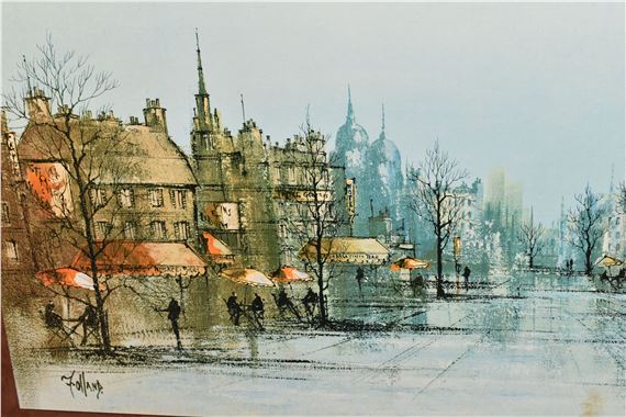 Ron Folland | AUTUMN BOULEVARD | MutualArt