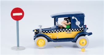 Figurine Franquin - Pixi Gaston Lagaffe à Moto - Édition 2006 (plomb)