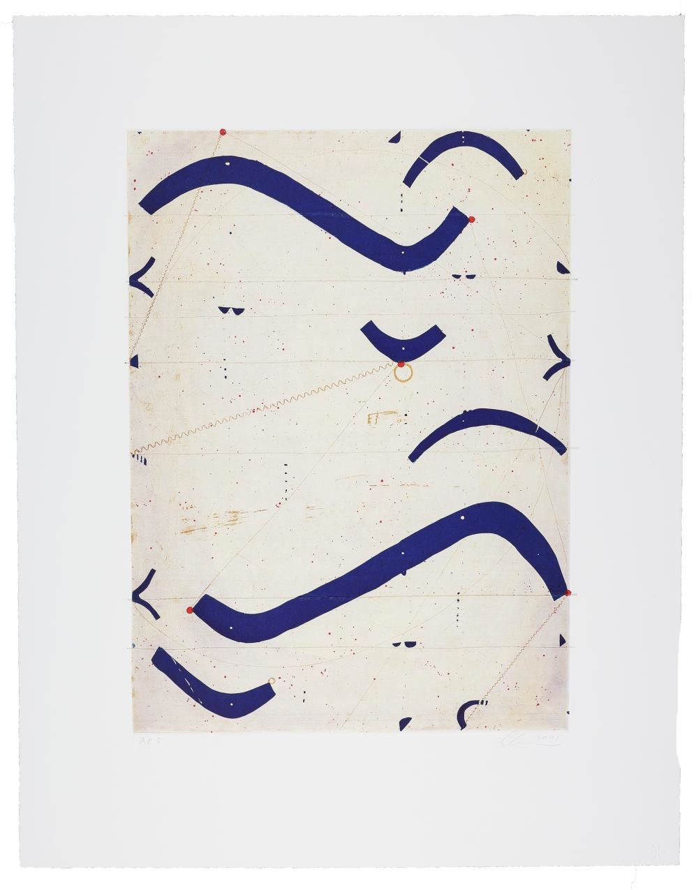 Caio Fonseca | Seven String Etching Obliques (2001) | MutualArt