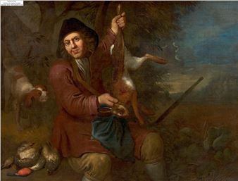 Le chasseur présentant son trophée - Bernard Nicasius