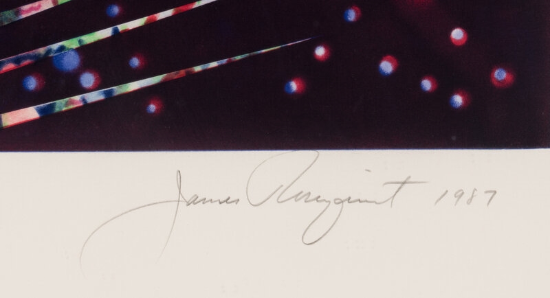 James Rosenquist | The Persistence of Electrons in Space (1987) | MutualArt