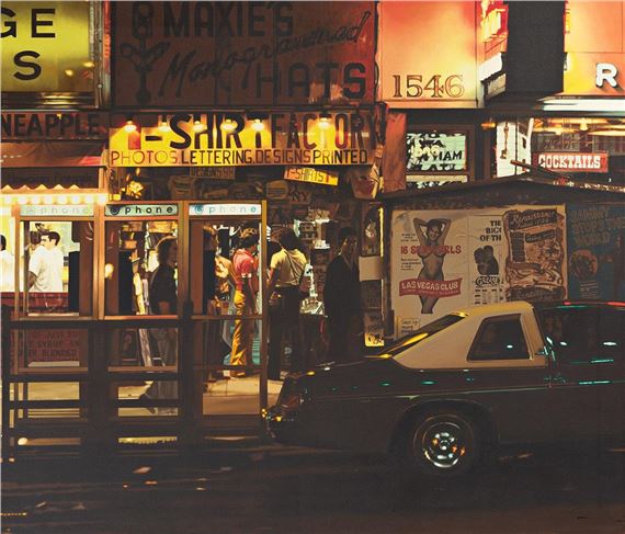 Times Square. by Noel A. Mahaffey, 1980