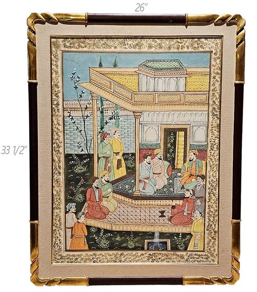 Indo-Persian School | Painting Depicting An Islamic Court
