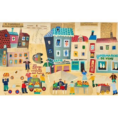 Le marché - Vjekoslav Vojo Radoicic