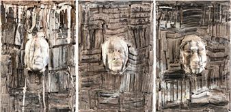 MICHAEL WHITEHEAD (American 20th Century) A TRIPTYCH - Michael Whitehead