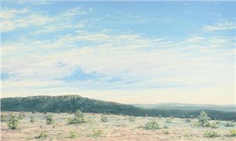 RICK ROEDERER (American/Texas 20th Century) A PAINTING - Rick Roederer