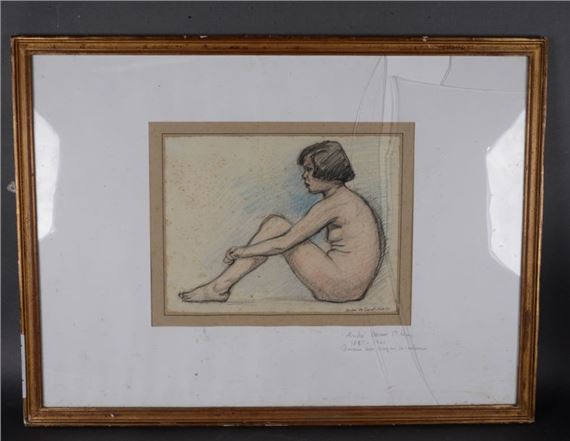 André Meaux SAINT-MARC (1885-1941), Nude... - Lot 17 - Alizenchères (Bar-le-Duc) - André Meaux Saint-Marc