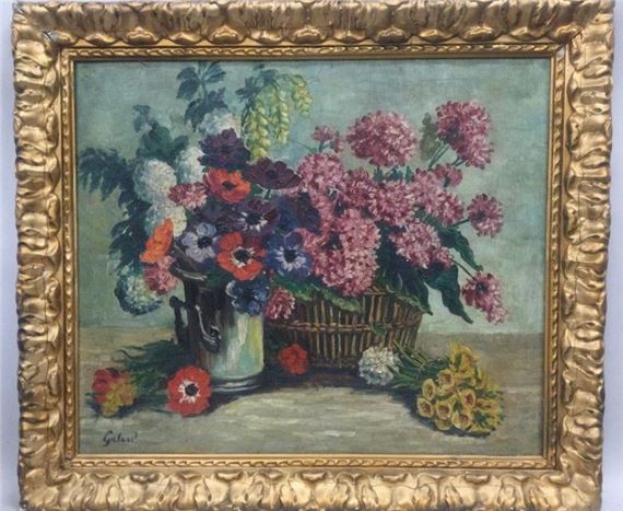 floral composition... - Lot - Marie Galard