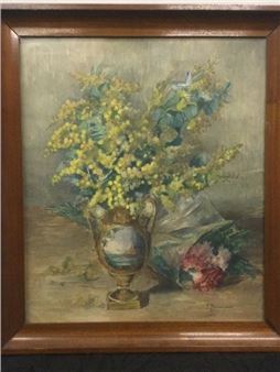Bouquet of mimosas,... - Lot - Jeanne Desmaison