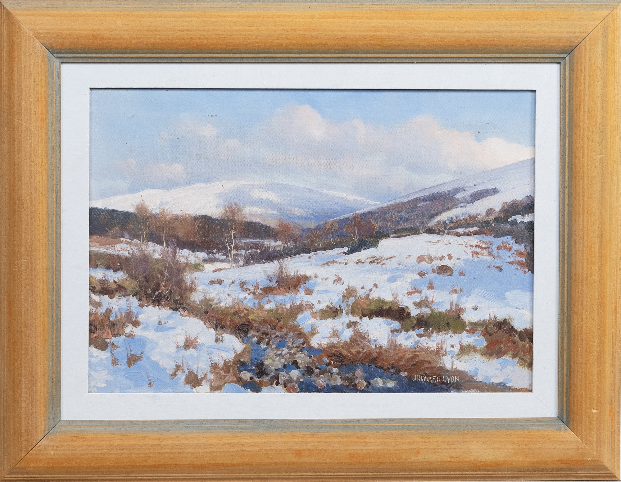John Howard Lyon | WINTER LANDSCAPE | MutualArt