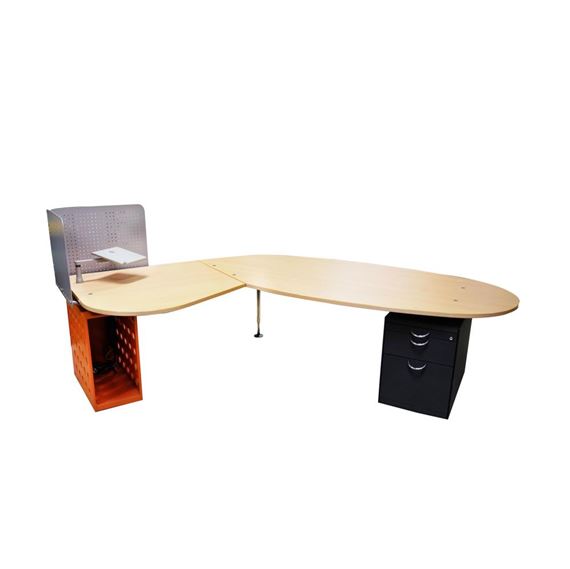 Mario Bellini with Dieter Thiel Metropl Desk for Vitra by Mario Bellini