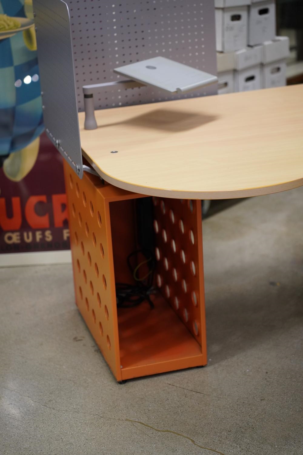 Artwork by Mario Bellini, Mario Bellini with Dieter Thiel Metropl Desk for Vitra