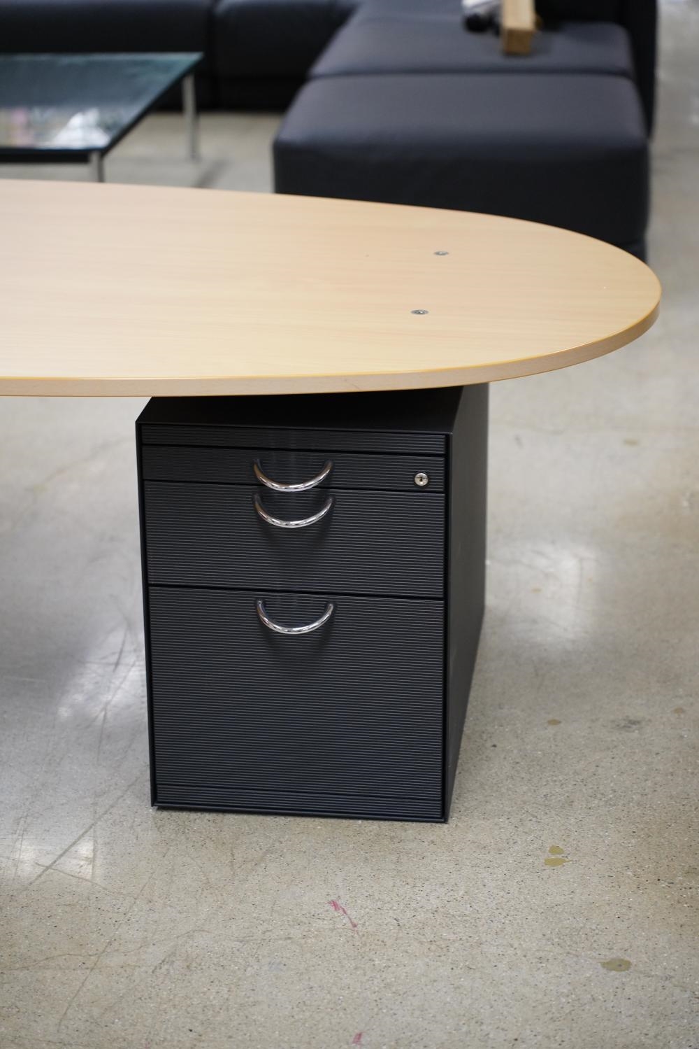 Artwork by Mario Bellini, Mario Bellini with Dieter Thiel Metropl Desk for Vitra