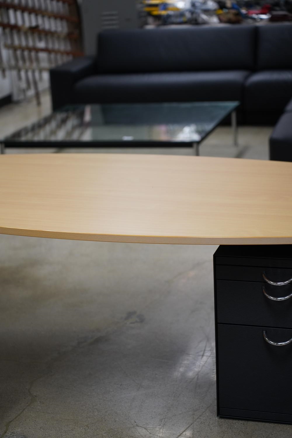 Artwork by Mario Bellini, Mario Bellini with Dieter Thiel Metropl Desk for Vitra