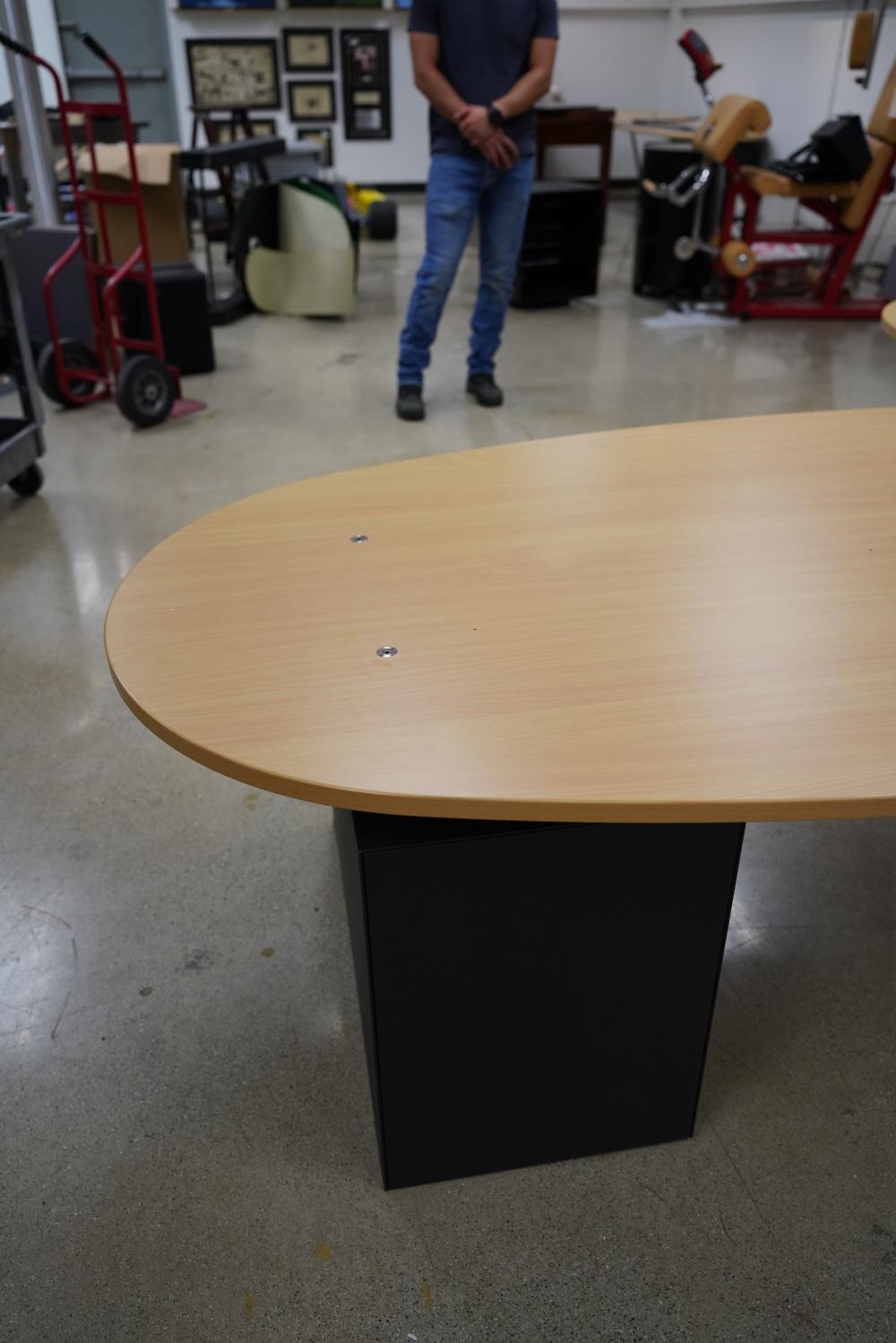 Artwork by Mario Bellini, Mario Bellini with Dieter Thiel Metropl Desk for Vitra