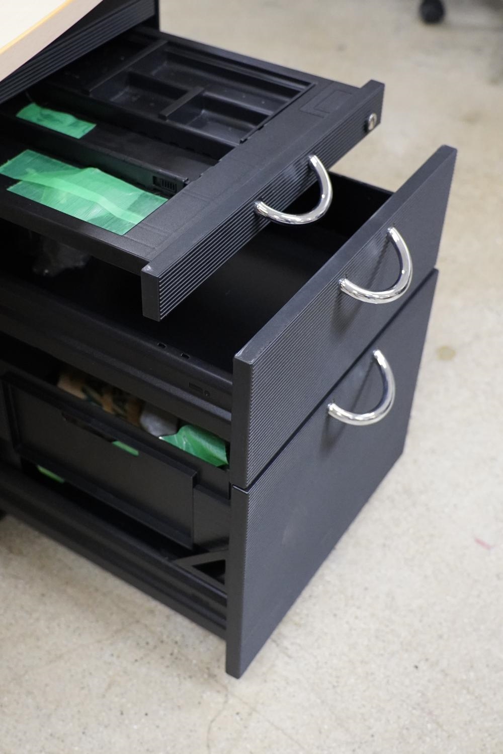 Artwork by Mario Bellini, Mario Bellini with Dieter Thiel Metropl Desk for Vitra