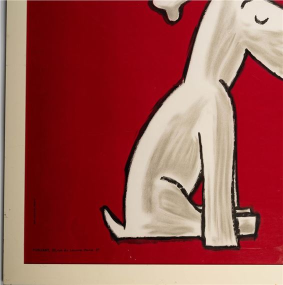 Raymond Savignac | Raymond Savignac Tin Tin Orange Poster (1962