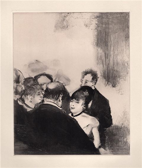 Young Cardinals Conversating by Edgar Degas, 1938