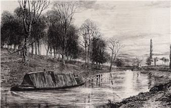 In Cassiobury Park - John Postle Heseltine