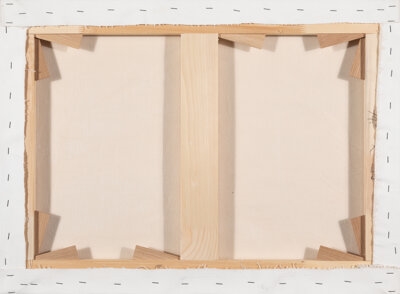 Artwork by Esther Mahlangu, Untitled (Ndebele Abstract, Made of Acrylic on canvas