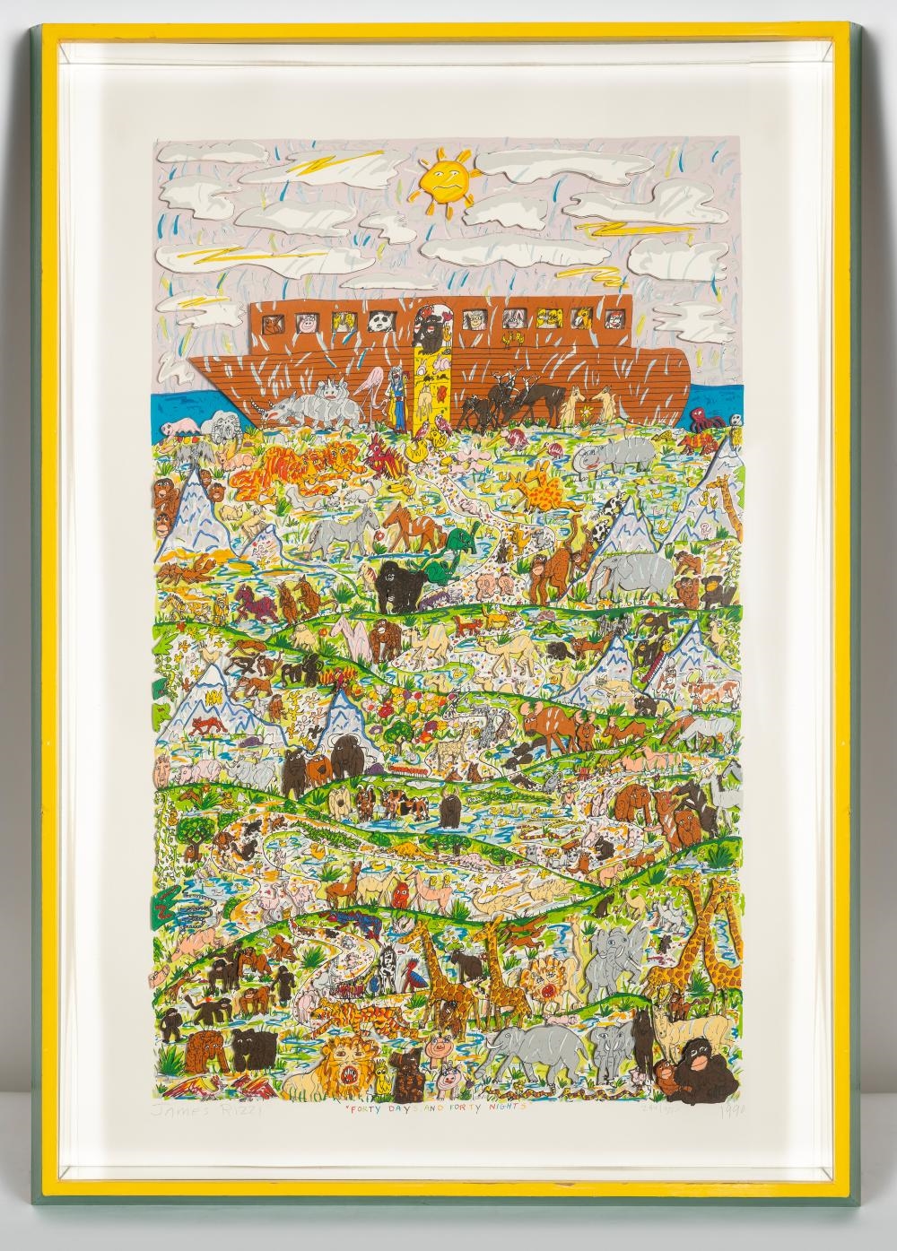 James Rizzi | Forty day's and forty nights (1950 - 2011) | MutualArt