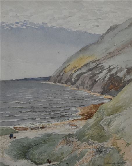 Fleshwick Bay, Isle of Man by Harold Gilbert