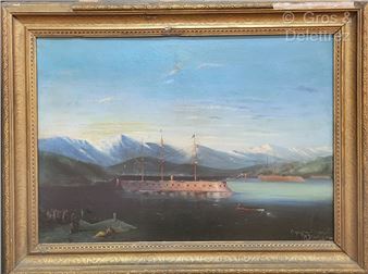 D. TCHERTCHIAN (late 19th/early 20th century), in the taste of AIVAZOWSKI - D. Tchertchian