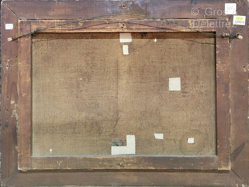 Artwork by D. Tchertchian, D. TCHERTCHIAN (late 19th/early 20th century), in the taste of AIVAZOWSKI, Made of Oil on canvas