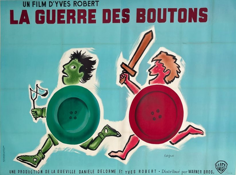 Yves Robert | LA GUERRE DES BOUTONS Yves Robert. 1962. 160... - Lot 11
