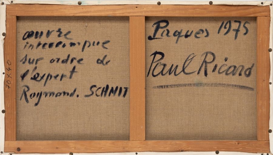 Paul Ricard | Riders and bull in the Camargue (1975) | MutualArt