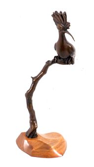 HOOPOE ON A BRANCH - Frank Miles