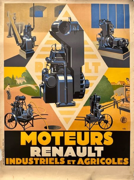 Roger Broders | BRODERS Roger Moteurs Renault industriels et agricoles ...