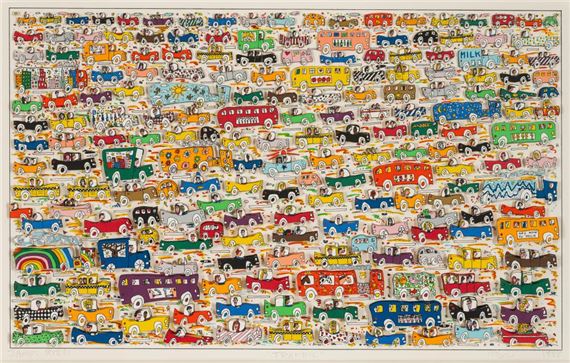 3D絵画 James Rizzi [Which way is Up] 3D絵画 James Rizzi [Which way