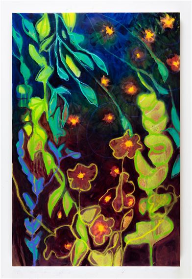 Rachelle Krieger: Fireflies & Jewelweed at Susan Eley Fine Art