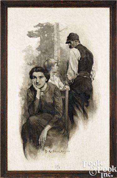 David Hutchison, oil on canvas - David Hutchison