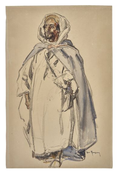 Henri Rousseau
(French, 1844-1910)
Figure in Robe by Henri Rousseau