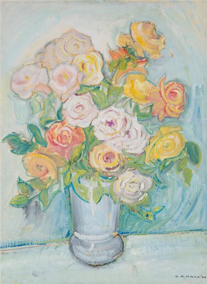 Samuel Marx
(American, 1886-1964)
Roses, 1944 by Samuel A. Marx, 1944