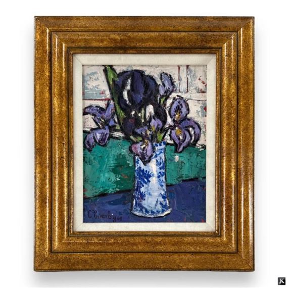 Cecil Everley | Iris en Vase (68) | MutualArt