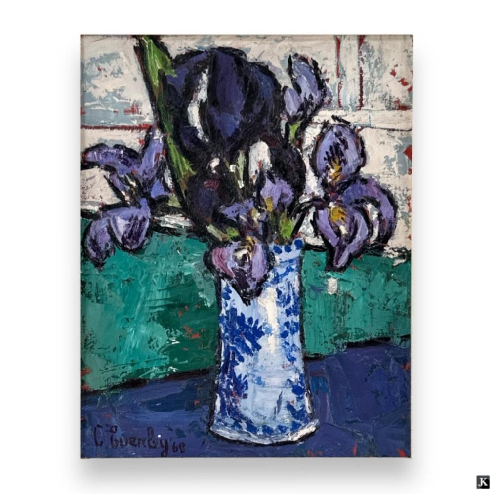 Cecil Everley | Iris en Vase (68) | MutualArt