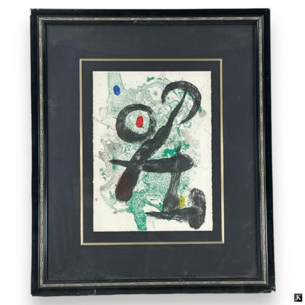 Joan Miró | Joan Miro Color Litho Derriere Le Miroir #139-140 (1963 ...