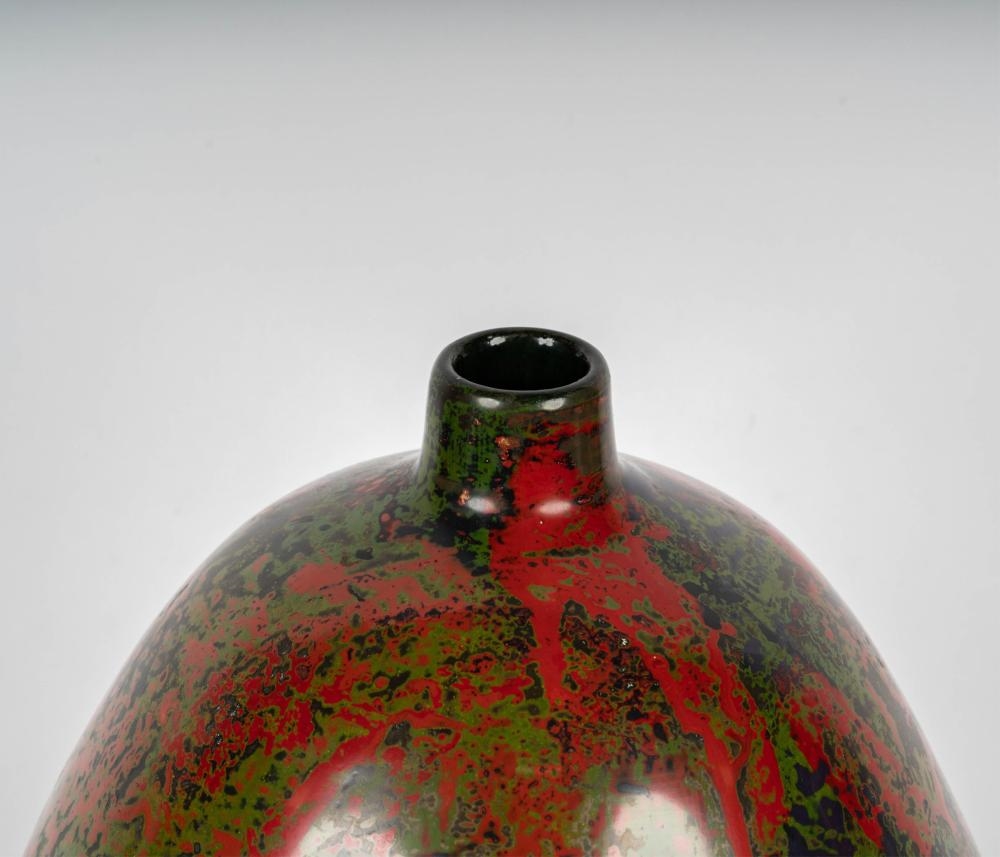 Artwork by Lai Tso Ming, Lai Tso Ming: Lacquerware Vase, Made of Lacquer