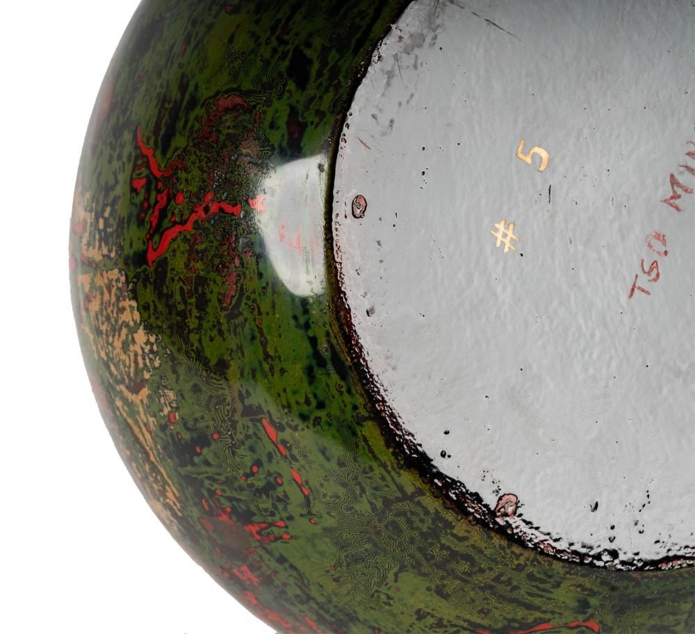 Artwork by Lai Tso Ming, Lai Tso Ming: Lacquerware Vase, Made of Lacquer