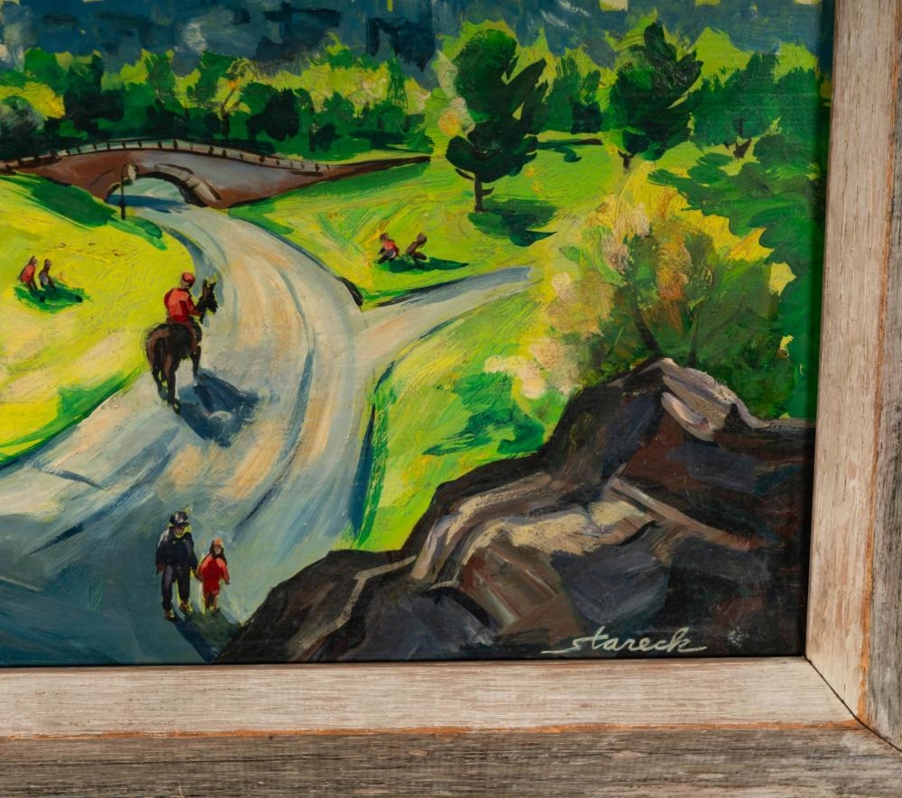 Edgar A. Stareck | Two Works (New York City Scenes) (1917 - 1987 ...