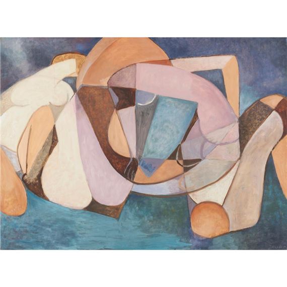 Dorothy Braund | Underwater Games oil on board 89.5 x 120cm (1926 ...